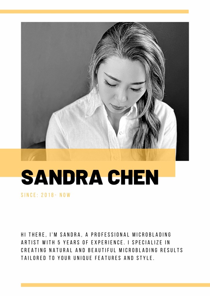 專業霧眉師sandra